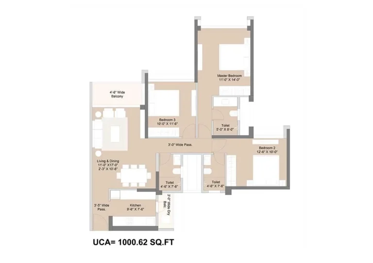 sunteckskyparks floor plan