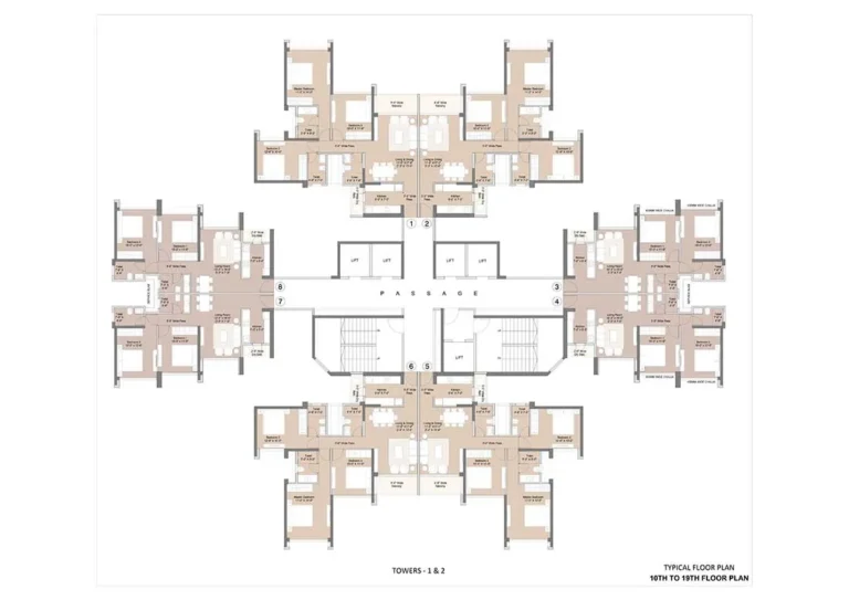 sunteckskyparks floor plan